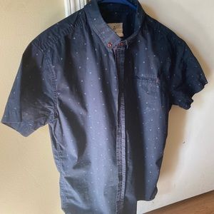 Graphic Button Down Shirt